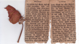 Ephemera from Alles Family Bible