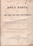 Lane & Sandford Bible, 1842