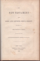 American Bible Society 1850 Title Page