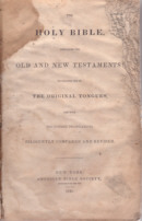 ABS Bible Title Page 1846